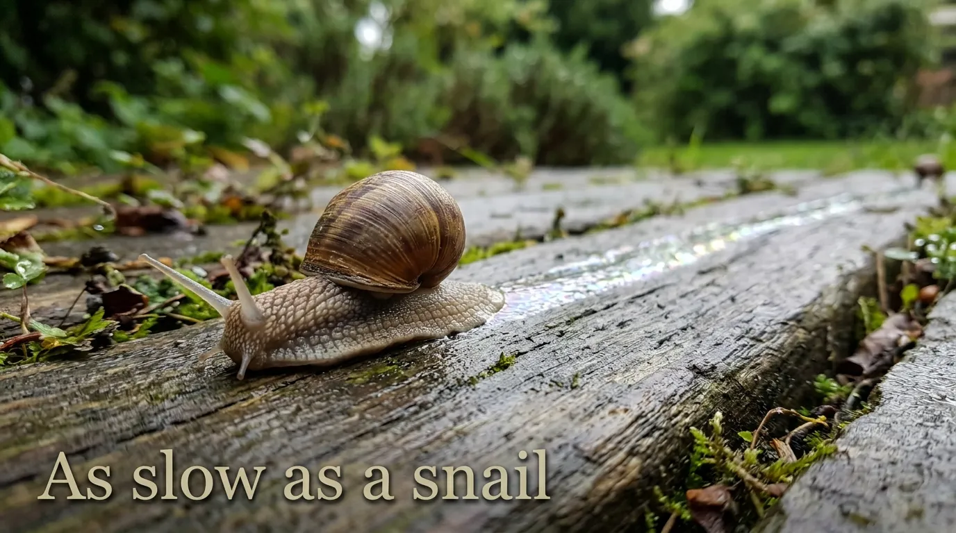 As Slow as Molasses