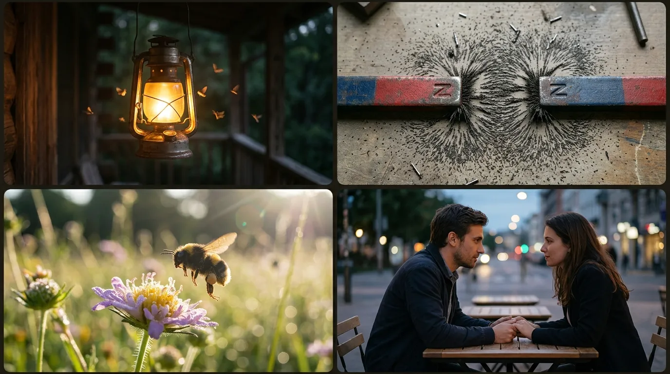 Like Bees to Flowers