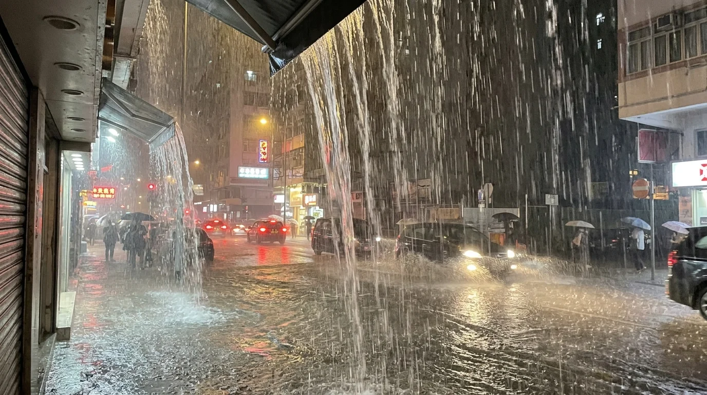 Rain Came Down Like a Broken Faucet