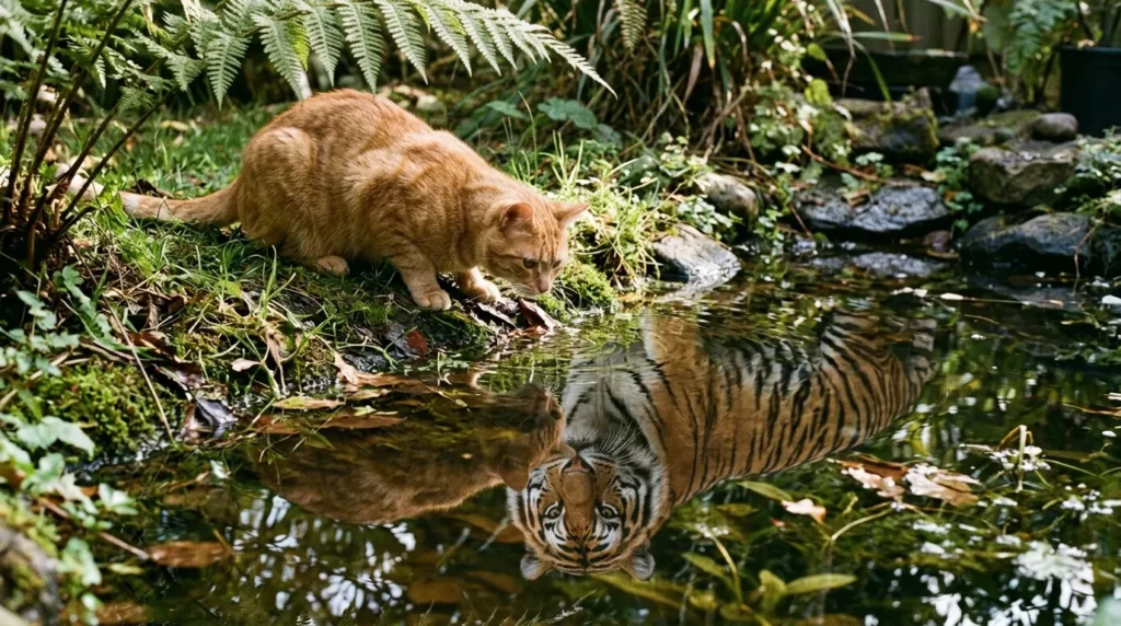 similes for cat