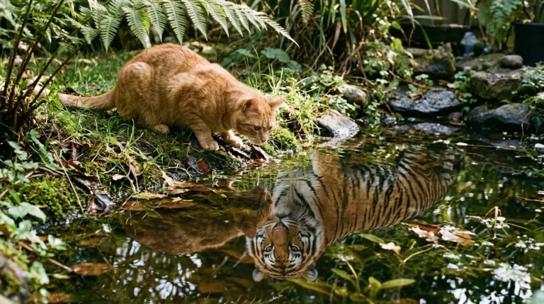 similes for cat