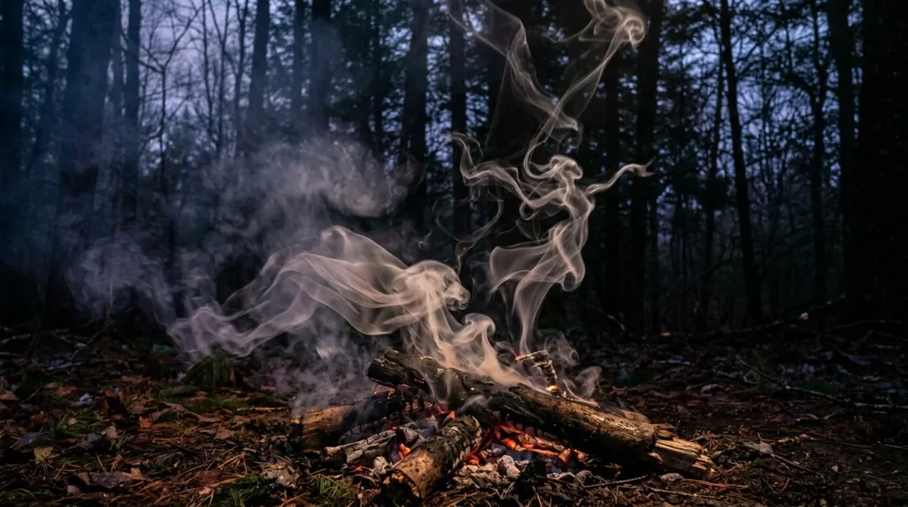 similes for smoke